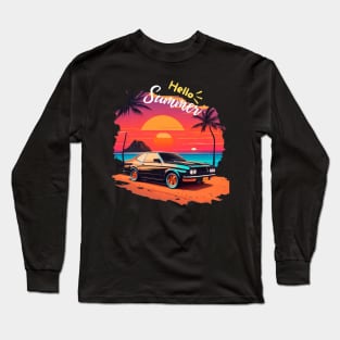 hello summer nice t-shirt for this summer T-Shirt Long Sleeve T-Shirt